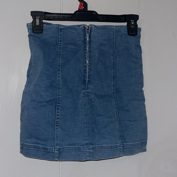 small Newbury Kustom skirt denim‎ skirt - Picture 5 of 7